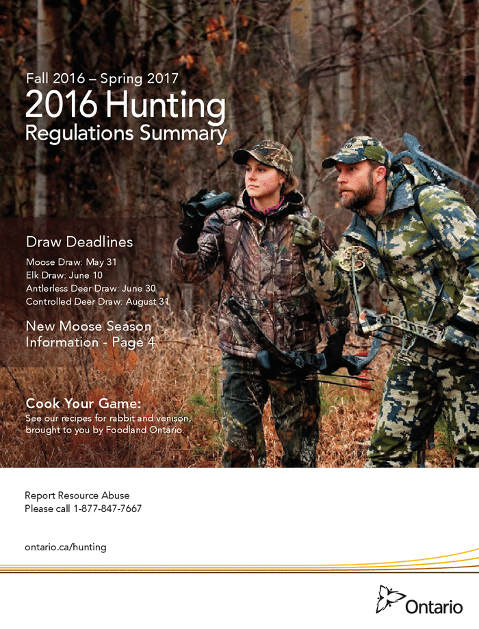 Where can you find deer-hunting season regulations?